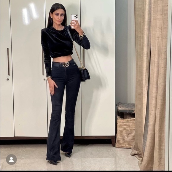 ZARA Low rise Flare Jeans full length 6045/050 - Picture 4 of 14